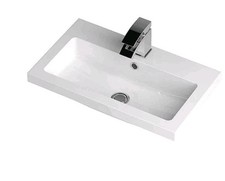 Victorian Pumbling-Bathroom Sink 600 x 355mm Full Depth Polymarble Basin 1TH NEW