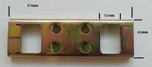 Universal double single - double, door