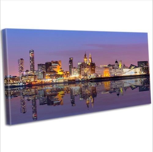 Liverpool over the mersey - liverpool,