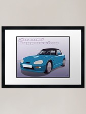 Suzuki Cappuccino Framed Art