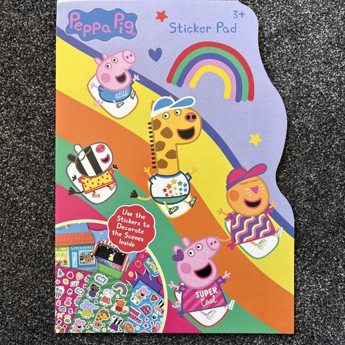 Peppa pig sticker pad book - peppa,
