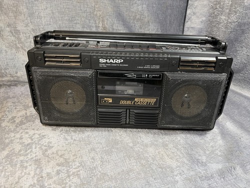 Sharp t234 radio double - sharp, wq-t234