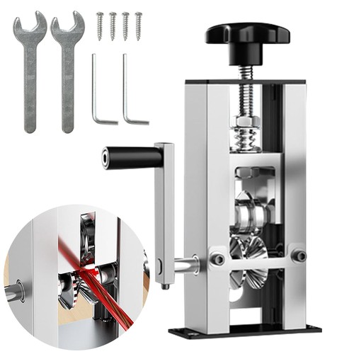 Hand crank wire stripper - hand,