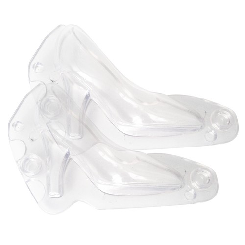 High heeled shoes chocolate - heeled,