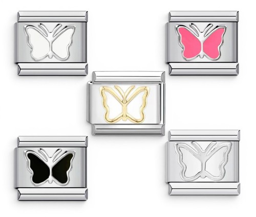 Butterfly italian charms - butterfly,