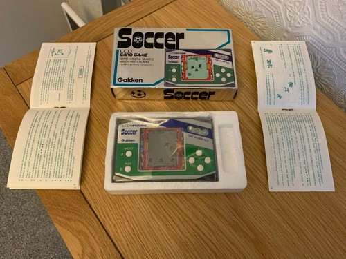 Boxed gakken soccer - gakken, vintage