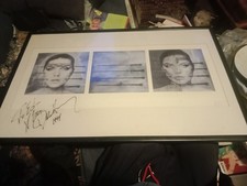 HR GIGER double signed