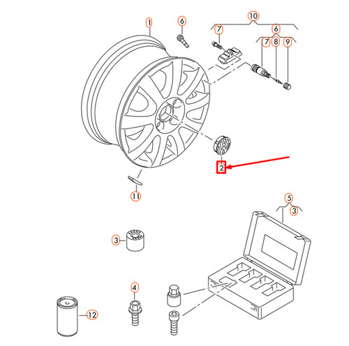 Volkswagen passat wheel - passat,