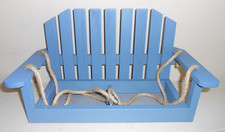 Wooden Hanging Swing Bench