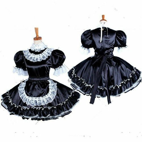 Lockable sissy maid - lockable, satin