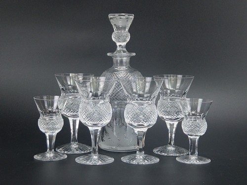 Vintage small spirit decanter - small,