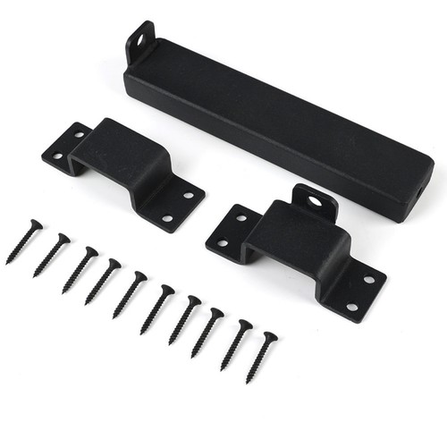 Sliding bar latch with - sliding,