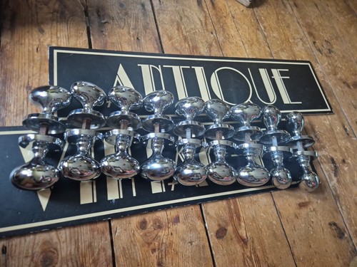 Vintage old reclaimed chrome - old,