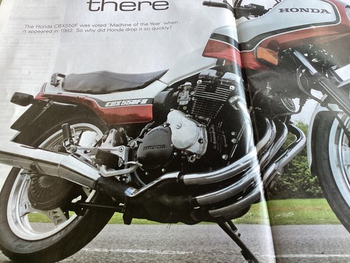 Honda cbx550f motorcycle - honda,