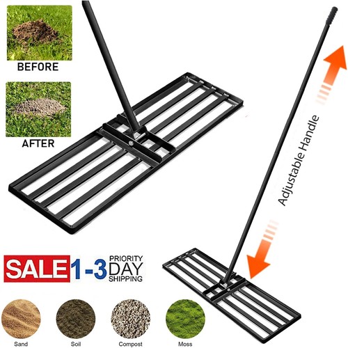 Garden lawn levelling rake - garden,
