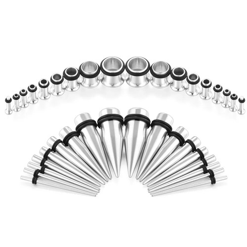 Pair stainless steel tapers - steel,