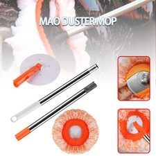 Rotatable Cleaning Mop w/ Height Adjustable Handle for Home Wall Ceiling Floor