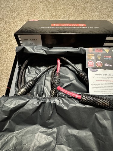 Tellurium ultra black - ultra, xlr