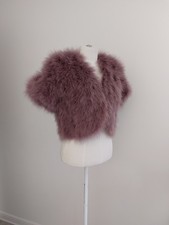 BNWT TopShop Feather Bolero