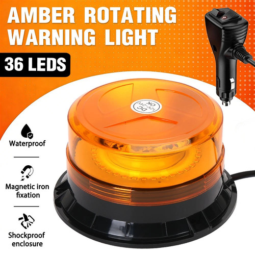 Led 24v magnetic amber - magnetic,