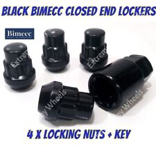 Alloy Wheel Locking Nuts Black