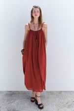 ZARA RED / BURGUNDY OVERSIZED