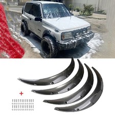4.5" Carbon Fiber Car Fender Flares Extra Wide Wheel Arches For Suzuki Vitara JL