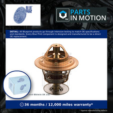 Coolant Thermostat fits TOYOTA STARLET 1.0 1.3 1.5D 84 to 99 2E-L Blue Print New