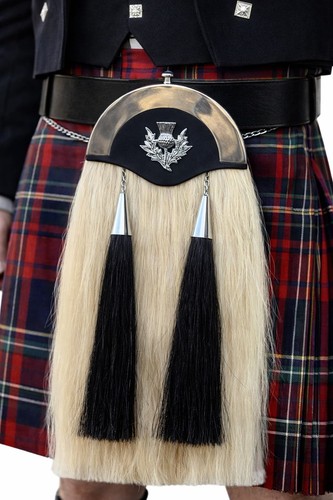Scottish white horse hair - scottish,