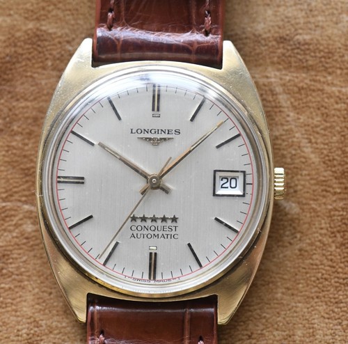 Longines conquest solid - 9k,