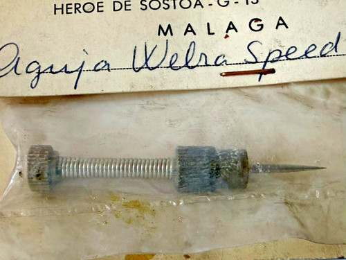 Webra speed carburettor needle - carburettor,