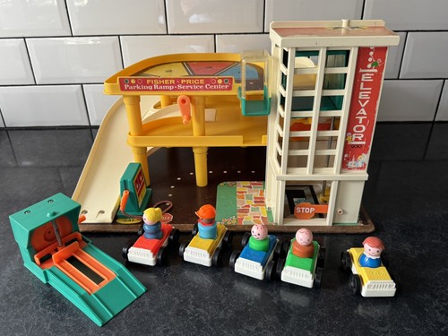 Fisher price vintage garage - price,