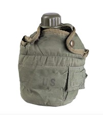 US army surplus canteen cover, water bottle and mug