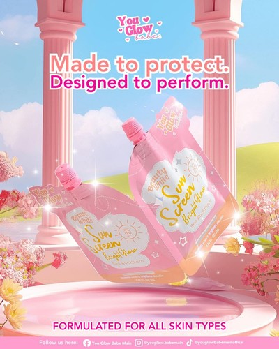 You glow babe beauty white - you,