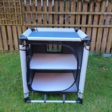 Camping cupboard storage