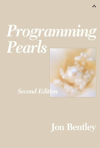 Programming pearls - pearls, press)