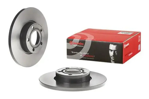 Brake disc solid 5747 11 - 2x,