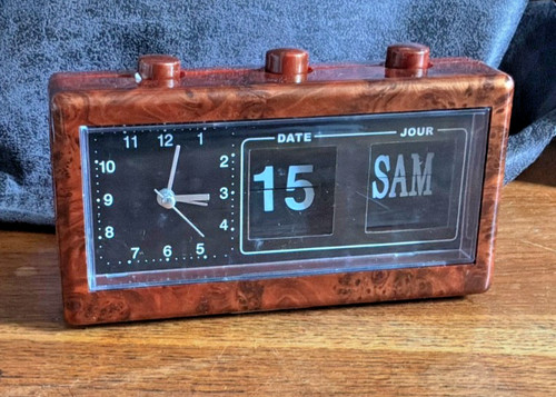 French retro vintage look - french, flip