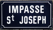 Old vintage French enamel