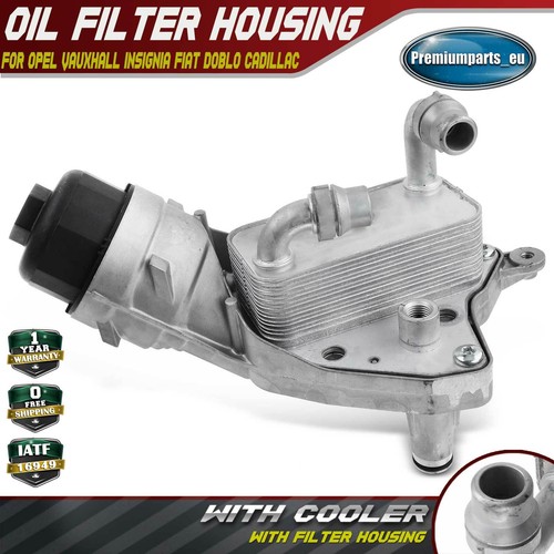 Oil filter housing cooler - filter, &