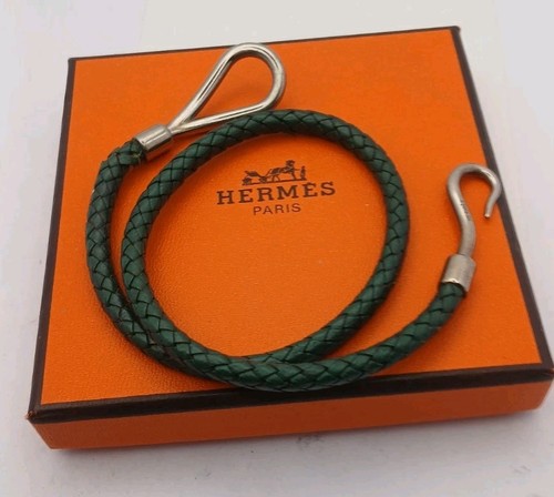 Hermès jumbo bracelet green - hermès,