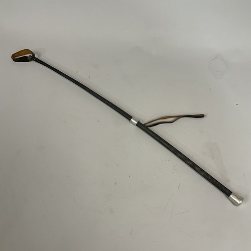 Horse riding whip crop black - whip,