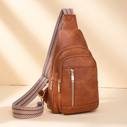 Leather sling bag for women - for,
