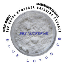 Blue Lotus Flower 98% Nuciferine Extract | Nymphaea Caerulea | High Quality HPLC