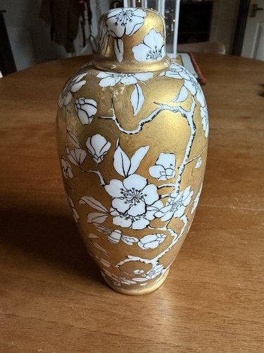 Antique coalport lidded pot - coalport,