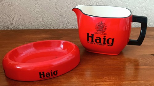 Vintage red black haig - red,