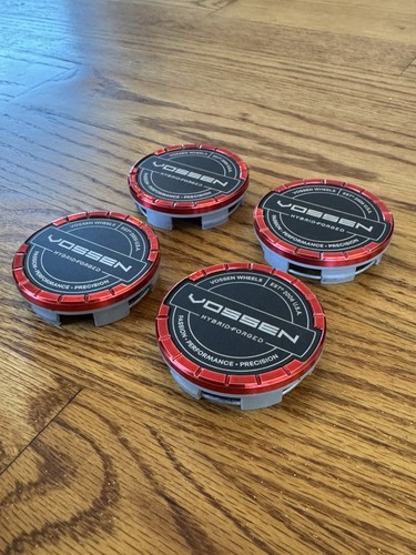Vossen center caps black - caps, and