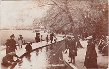 Model Yacht Scene In The