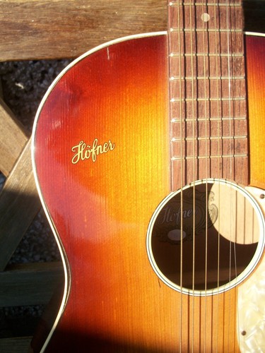 Hofner 522 vintage acoustic - hofner,