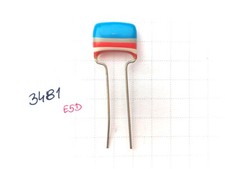 6.8nF 250V Philips MKT342 Polyester Film Capacitor Vintage Tropical Fish 5pcs